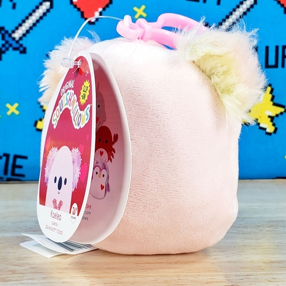 Squishmallow Kaelea the Koala 3.5" Clip UltraSoft Stuffed Valentine's Day Plush - Picture 3 of 12